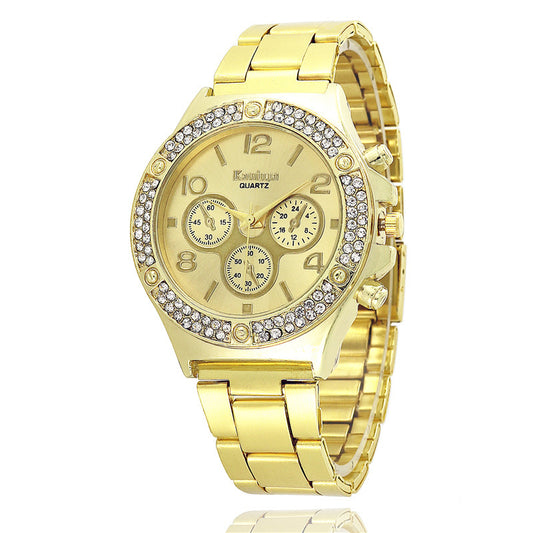 Relogio Feminino Nova Marca Kanima Crystal Casual Quartz Watch